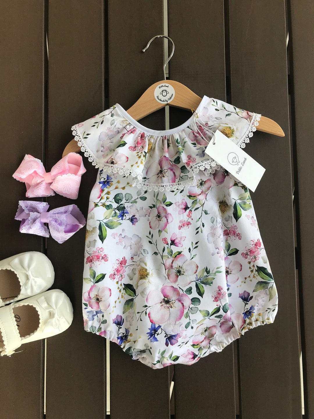 Blossom print romper