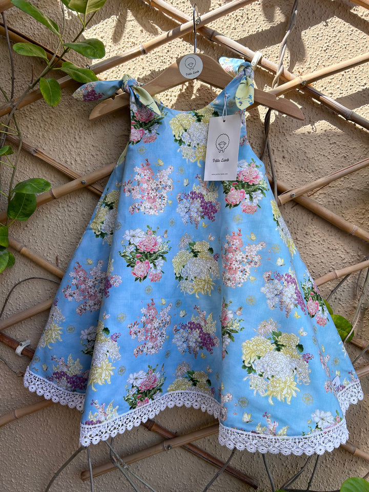 Golden Blossom Reversible Dress