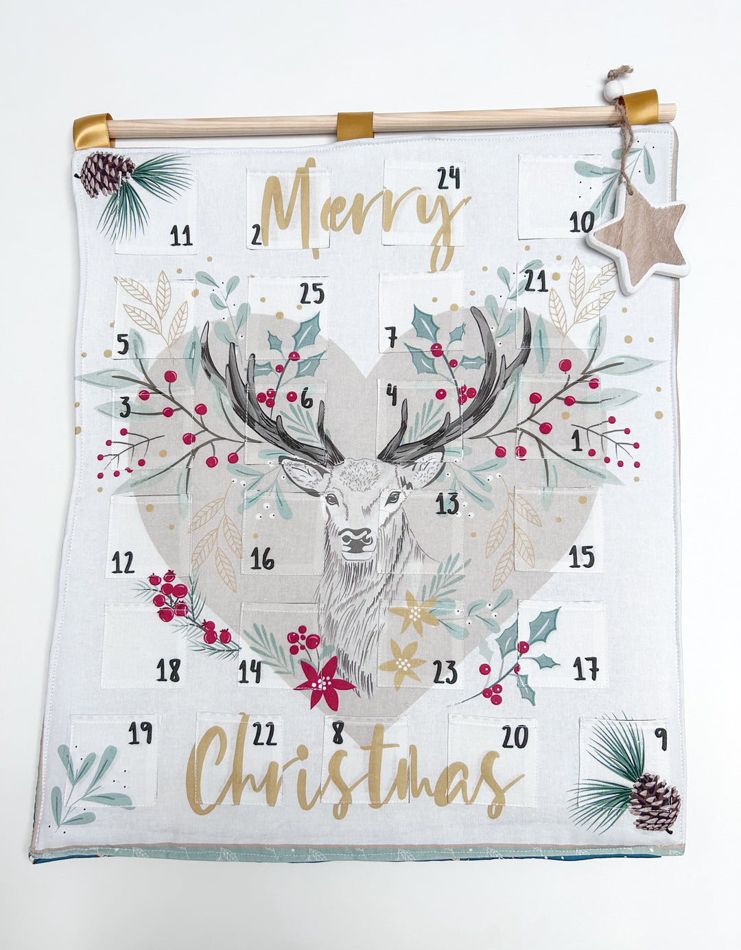 Festive Reindeer Calendar