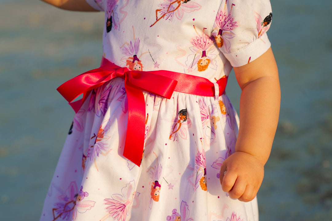 Fairy Glitter Print Dress Petite Lamb Fairy Glitter Print Dress Petite Lamb