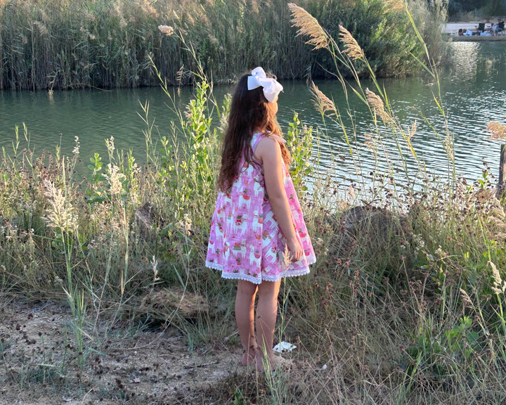 Llama reversible dress