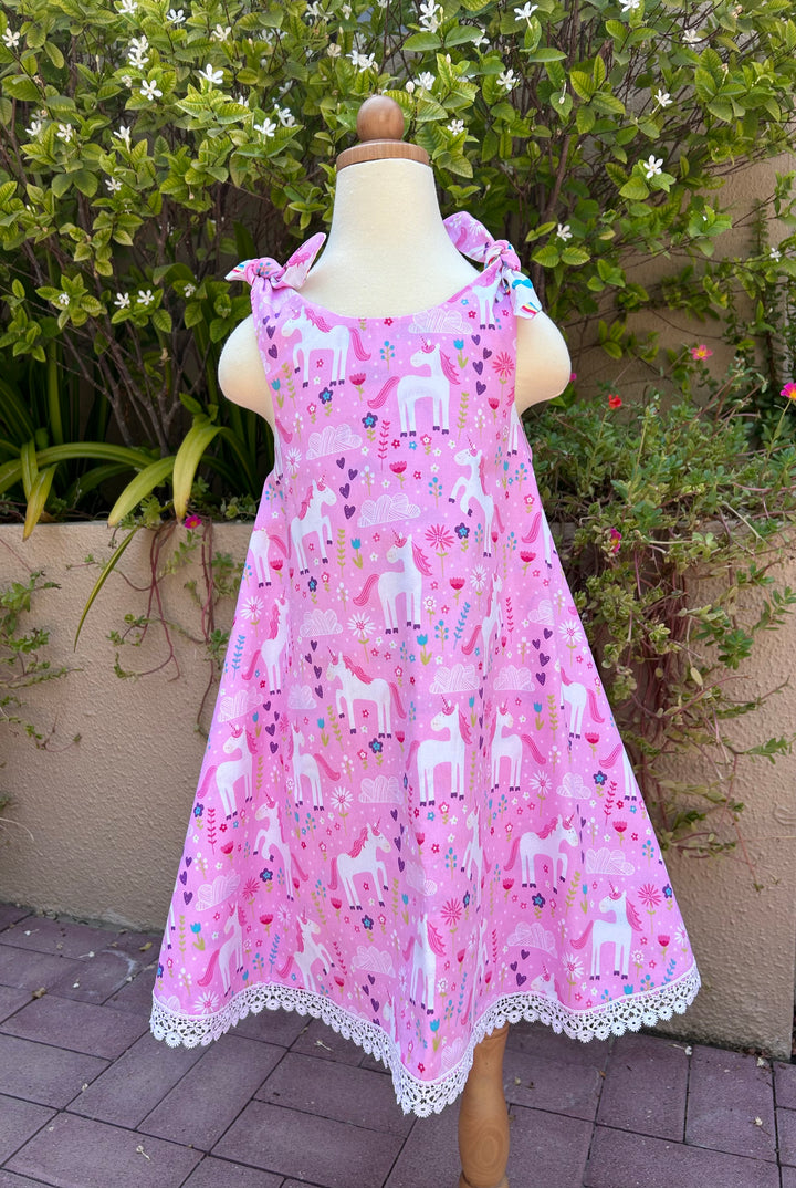 Unicorn and Rainbow Dress