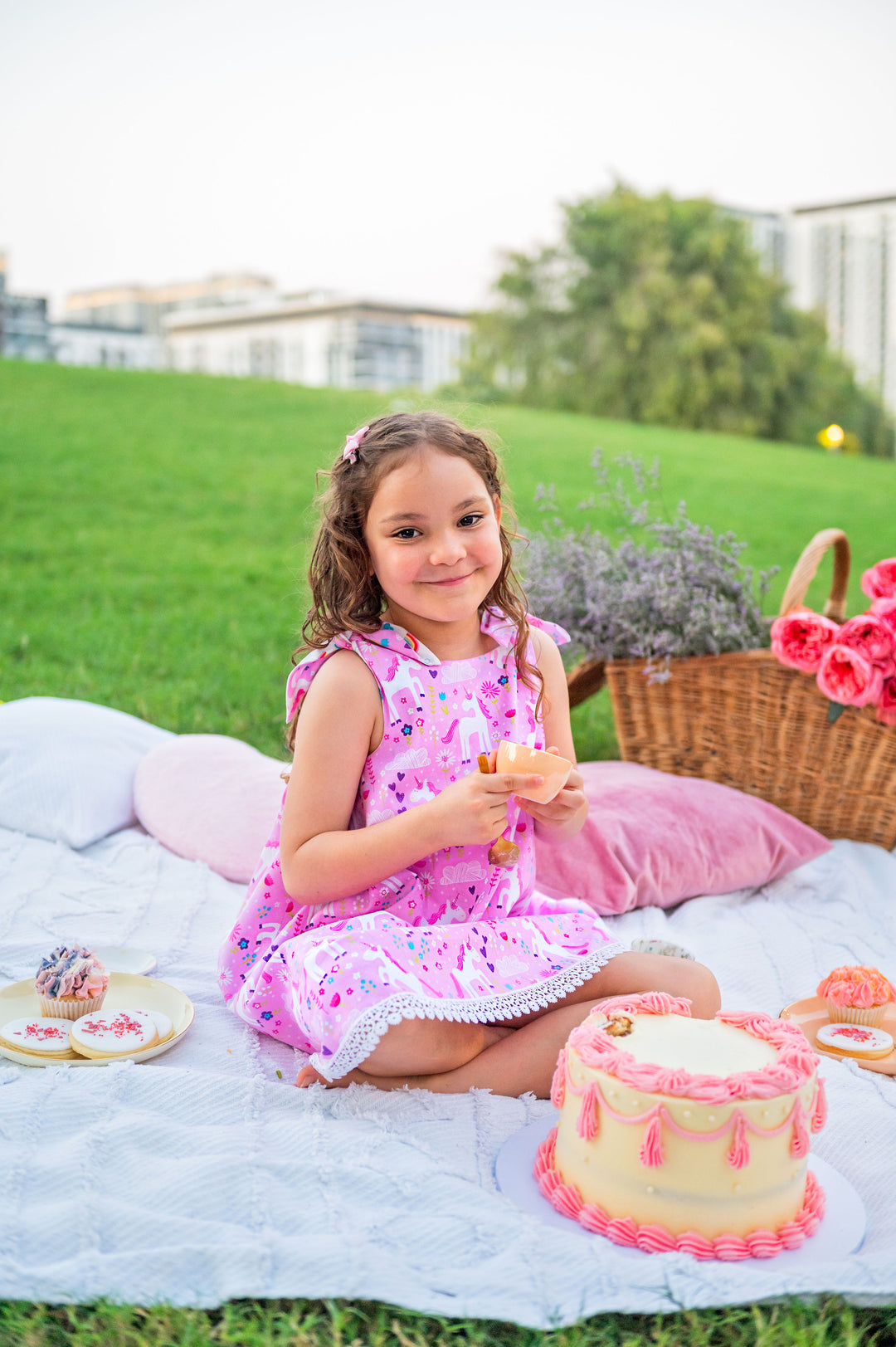 Unicorn Rainbow Reversible Dress