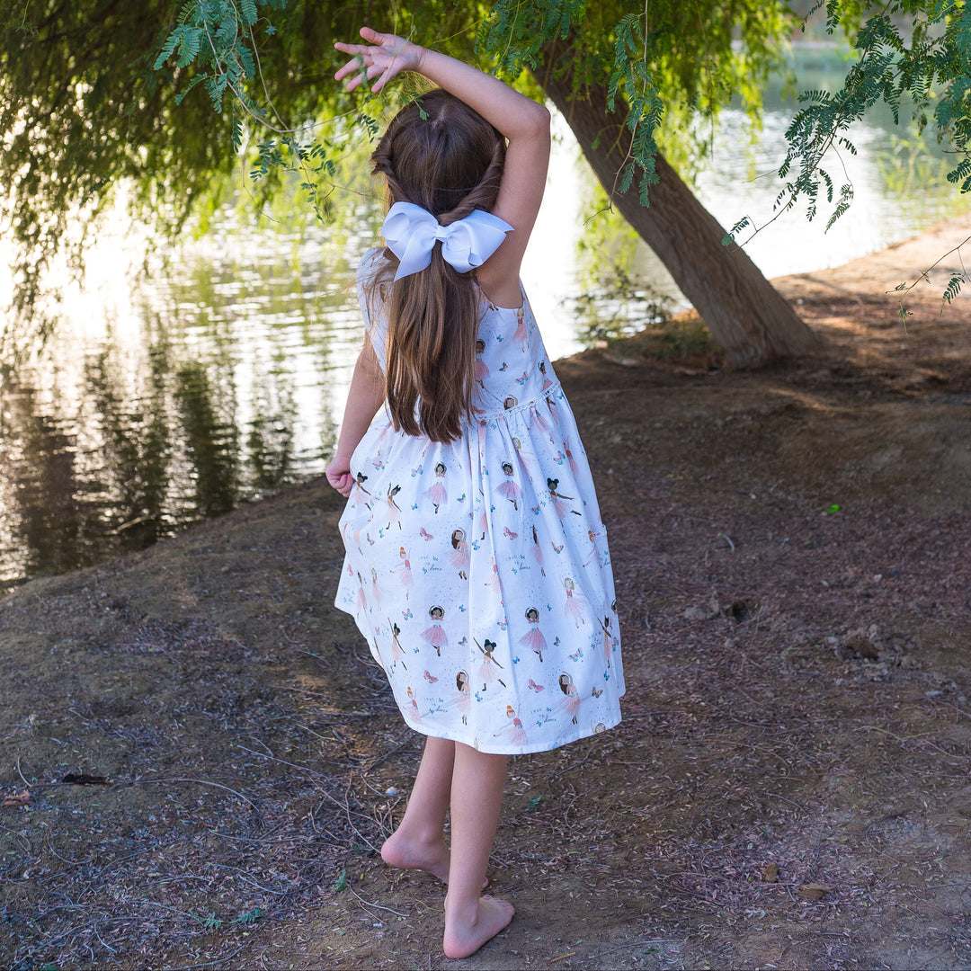 Ballerina Dress in white