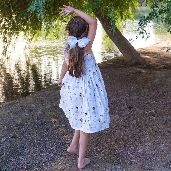 Ballerina Dress in white