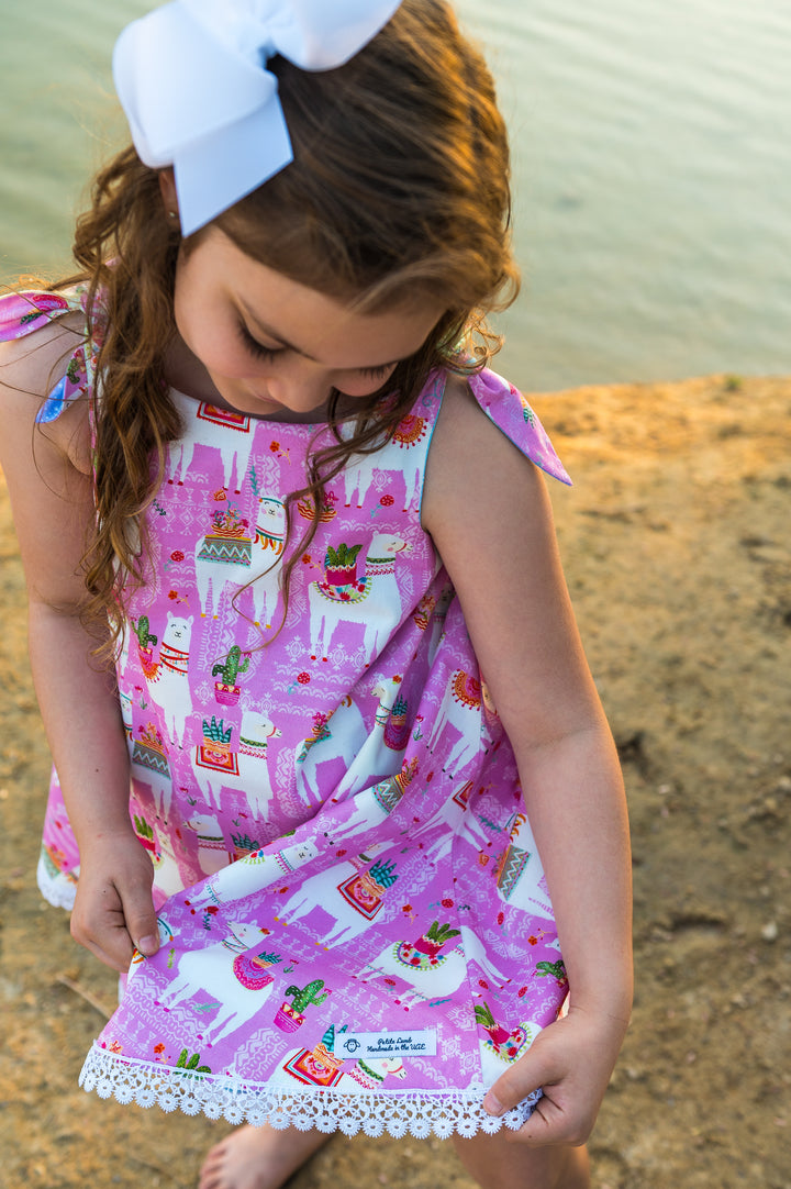 Llama reversible dress