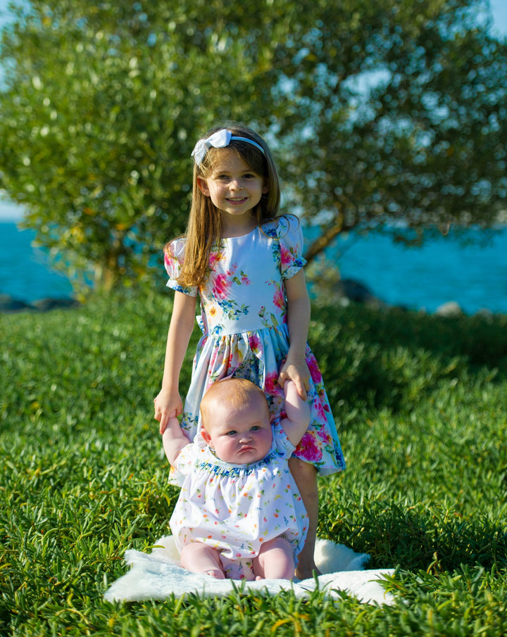 Petite Lamb Couture Floreo Dress