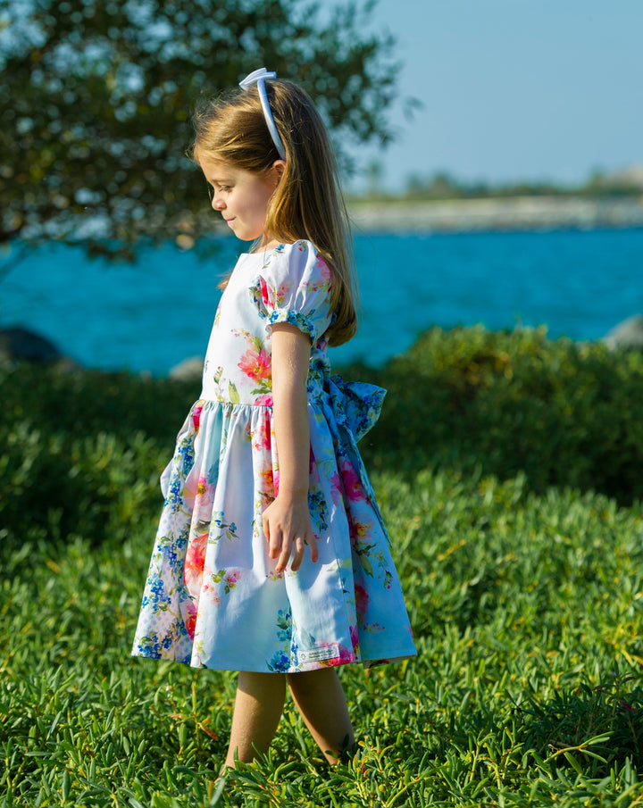 Petite Lamb Couture Floreo Dress