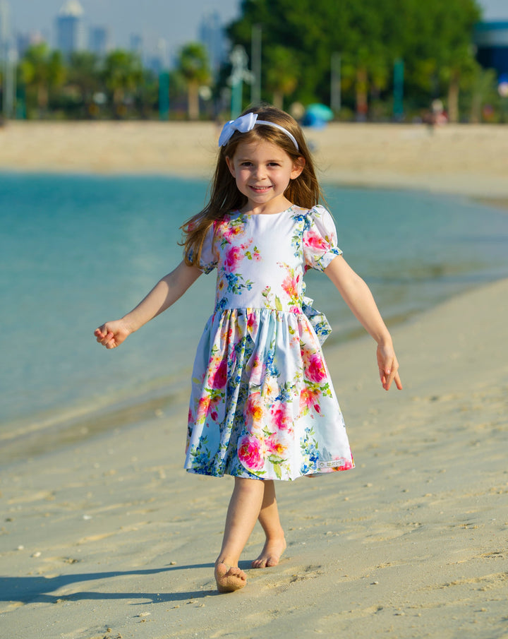 Petite Lamb Couture Floreo Dress