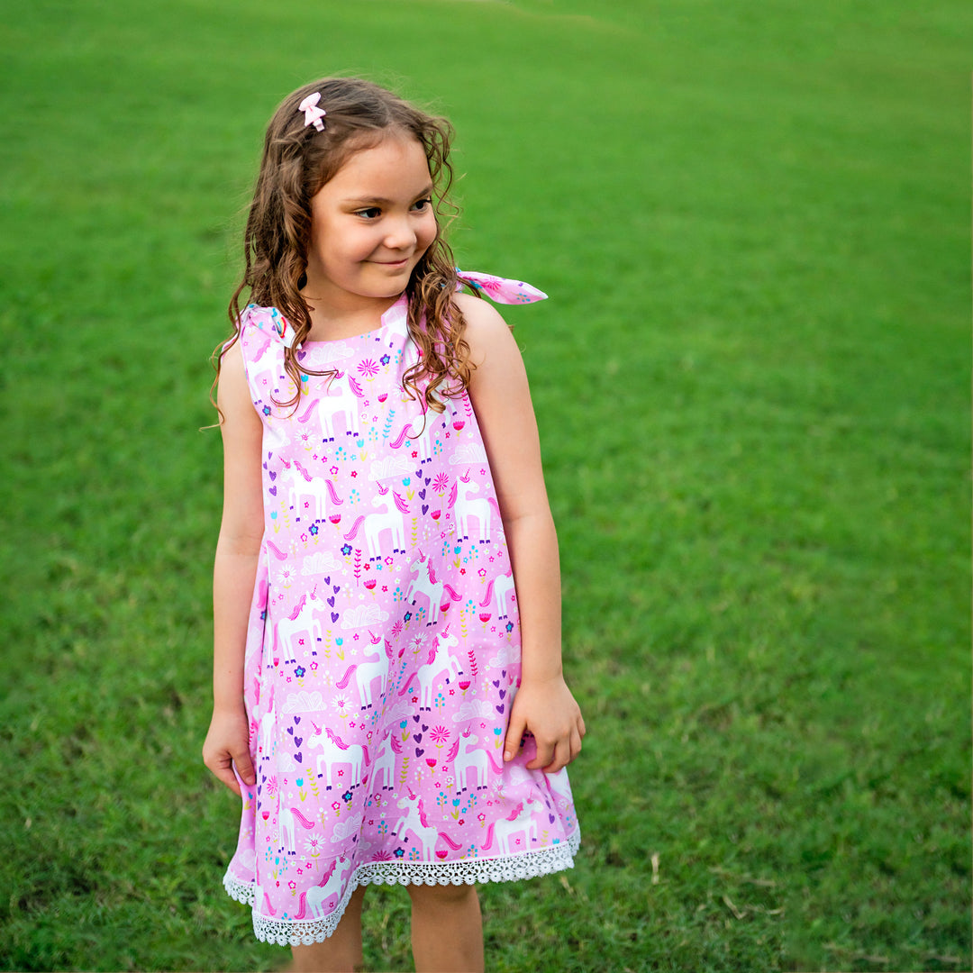 Unicorn reversible dress