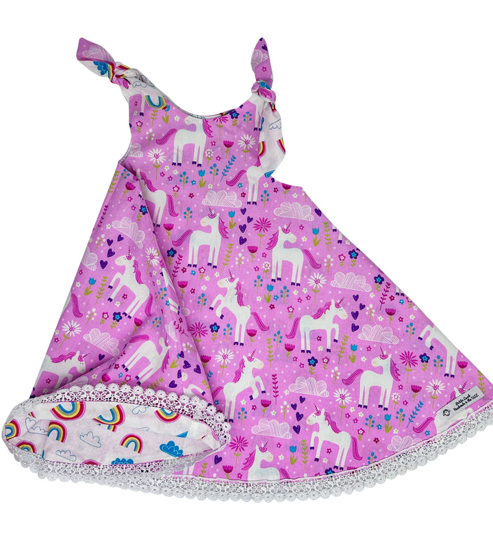 Unicorn and Rainbow Dress